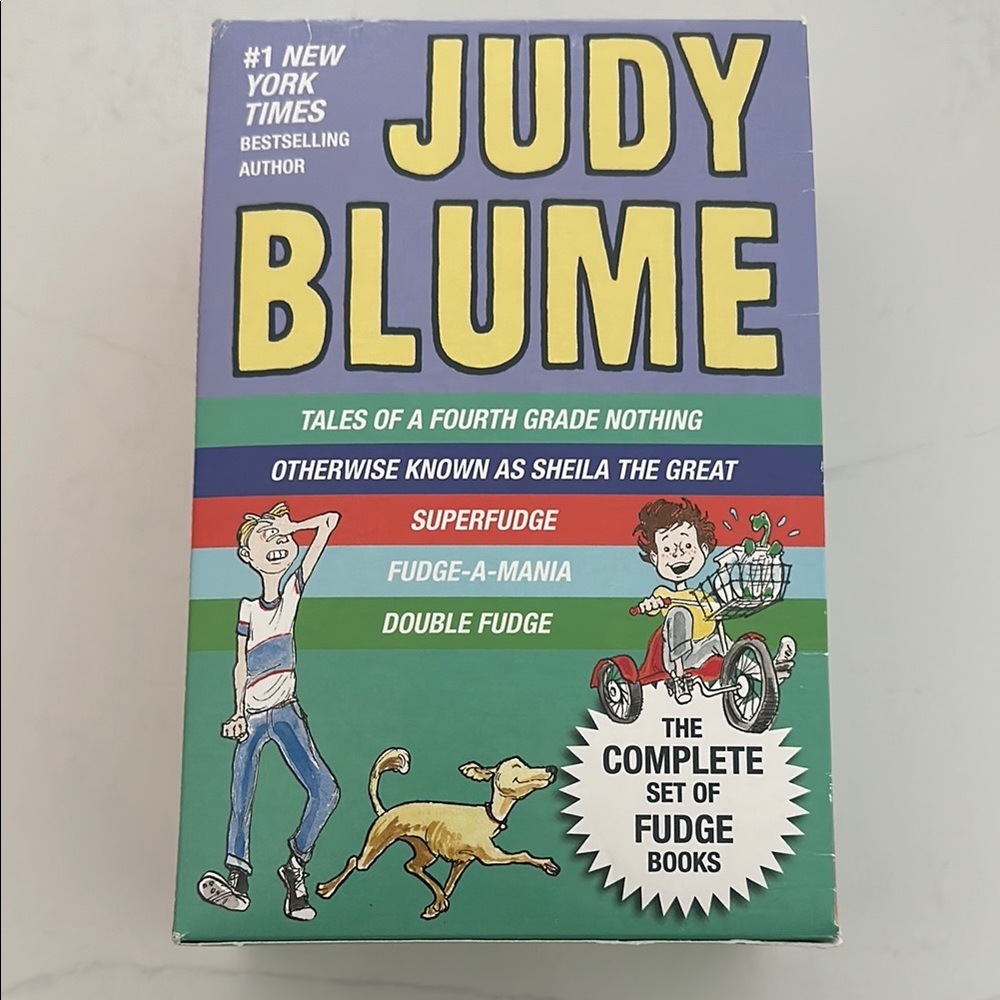 Judy Blume Complete Set of Fudge Books